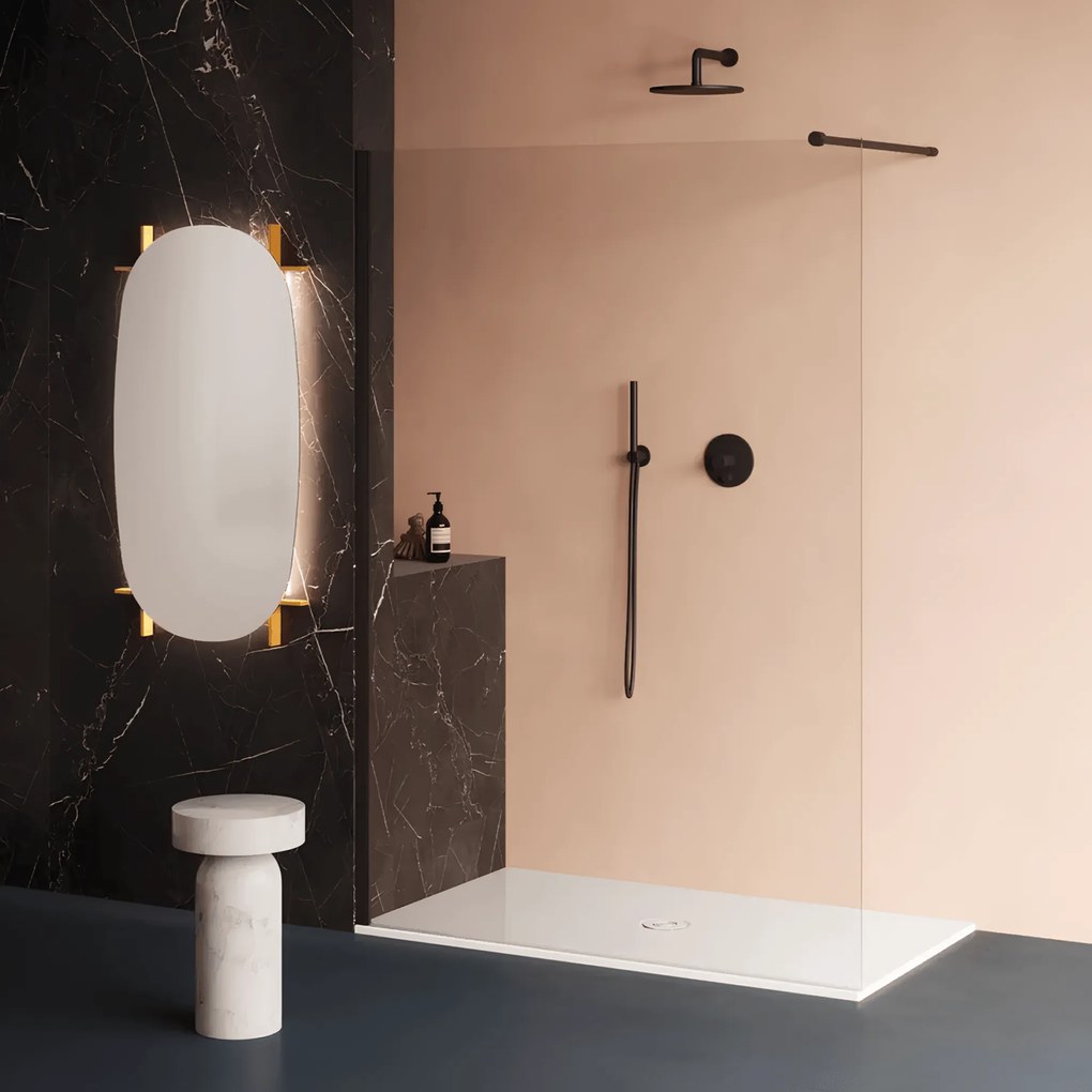 Piatto Doccia 170x80 Azzurra Ceramica "SoloDue" Cotone