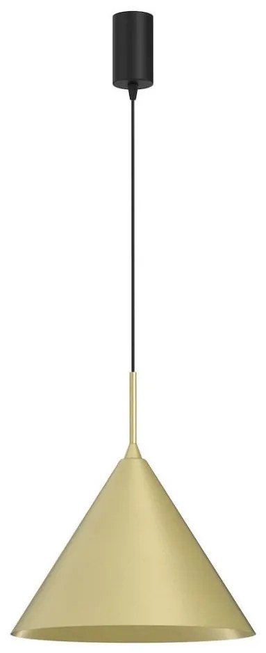 Lampadario a sospensione con cavo CAPITAL 1xGX53/15W/230V Ø 32 cm dorato
