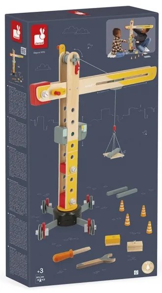 Janod - Gru di legno BOLID