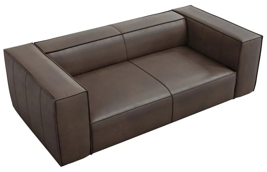 Divano in pelle marrone 212 cm Madame - Windsor &amp; Co Sofas