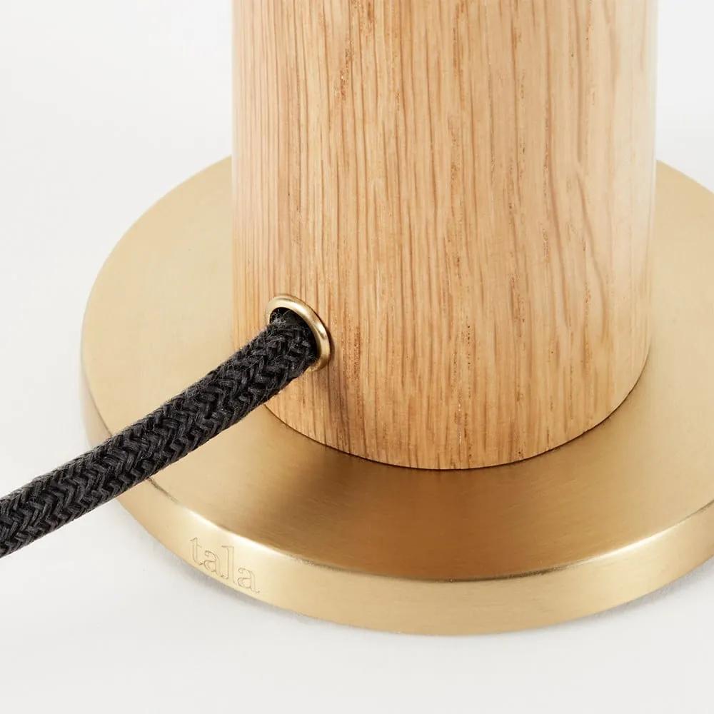 Lampada da tavolo in colore naturale (altezza 12,5 cm) Knuckle - tala