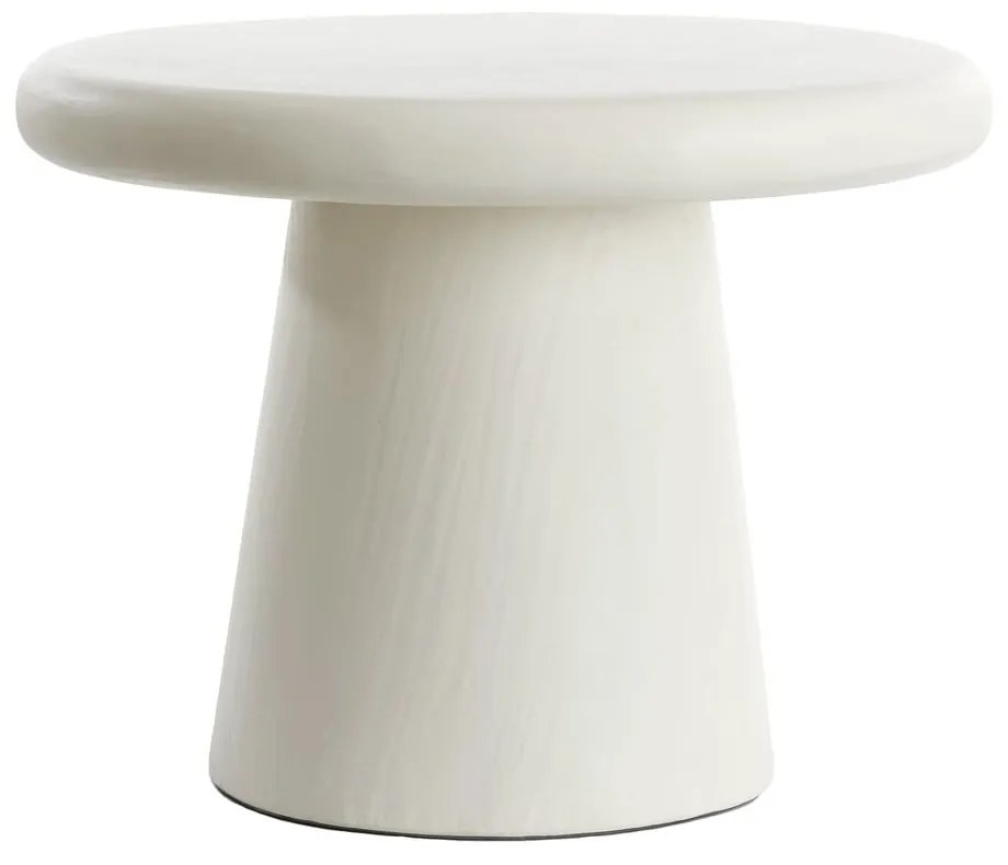 Tavolino rotondo bianco ø 60 cm Kulona - Light &amp; Living