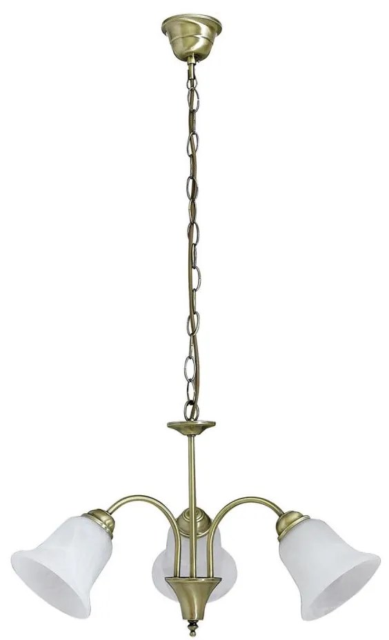 Rabalux 7373 - Lampadario a sospensione con catena FRANCESCA 3xE14/40W/230V