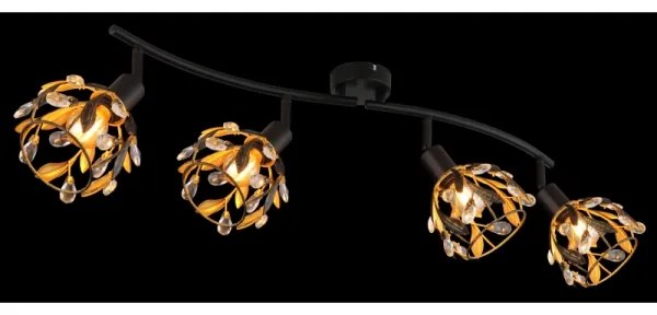 Globo 15759-4 - Faretto MIKA 4xE14/25W/230V