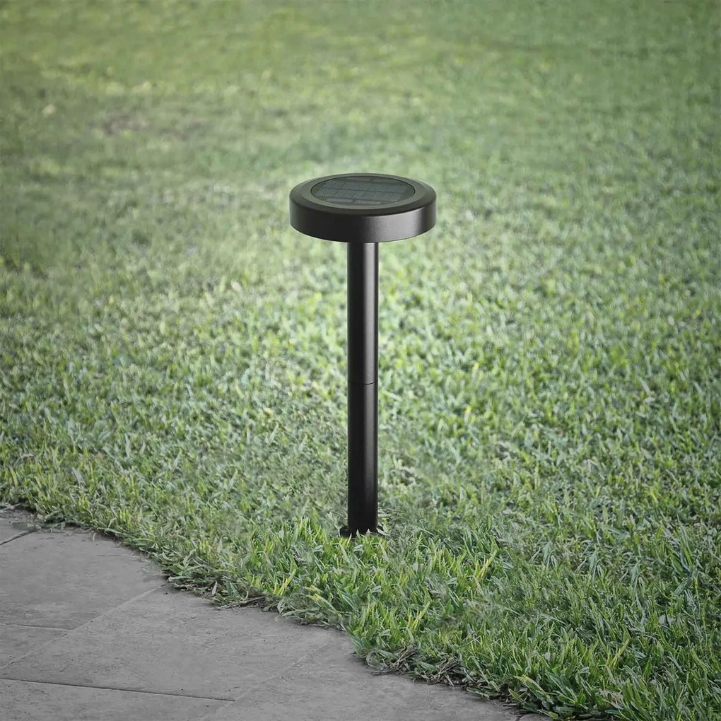 Lampada Solare da Giardino a Picchetto IP65 35cm CCT 120 lumen Colore Bianco Variabile CCT