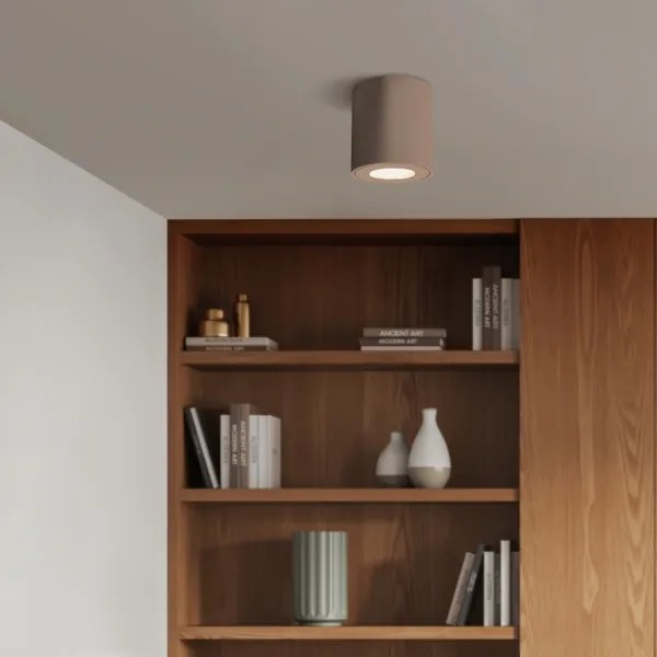 Brilagi - Faretto da bagno MIA 1xGU10/30W/230V 84x80 mm beige IP44