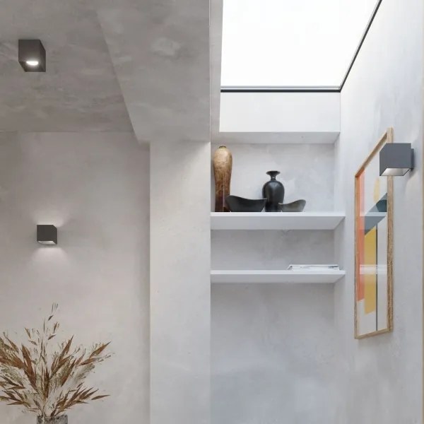 Sollux SL.0565 - Applique QUAD 1 1xG9/8W/230V antracite