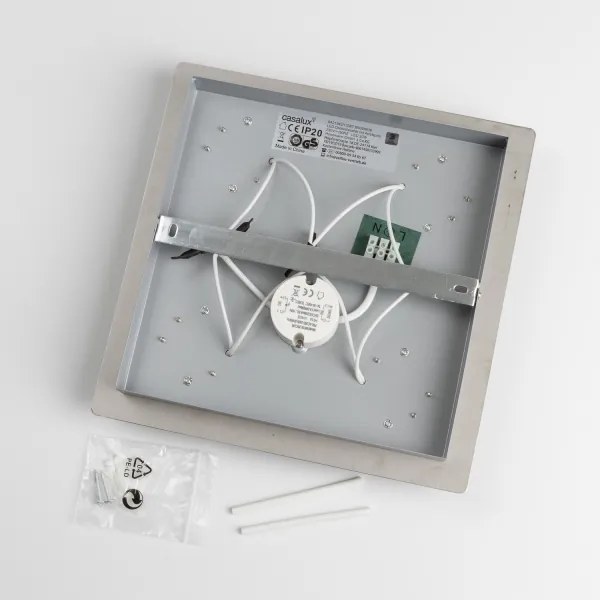 Plafoniera LED 4xLED/4W/230V cromo opaco
