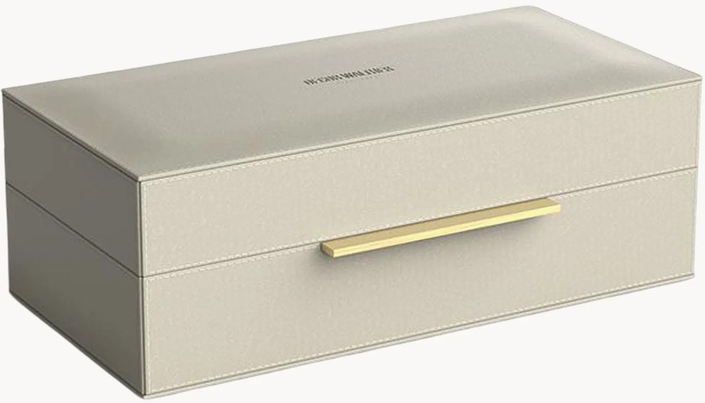 Scatola portaoggetti in similpelle Brownie Box