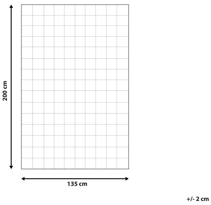 Piumone doppio strato 4 stagioni 135 x 200 cm JANNU Beliani