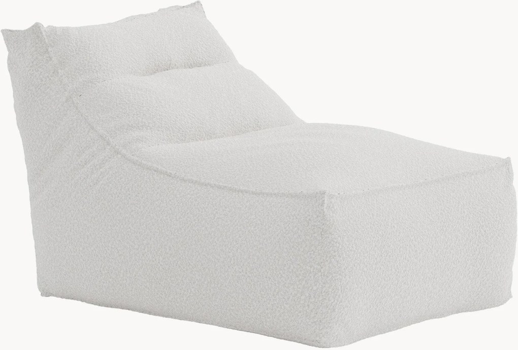 Pouf sacco da giardino in bouclé Redang