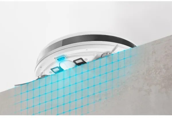 Sencor - Robot aspirapolvere 2in1 18W/1500 mAh bianco con telecomando