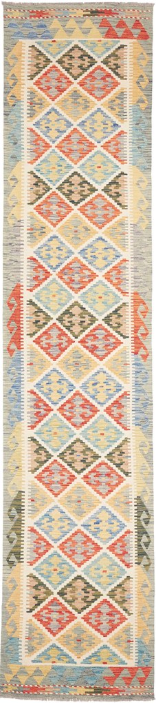 Kilim Tappeto orientale 400x80 (Pakistan) Tessuto A Mano