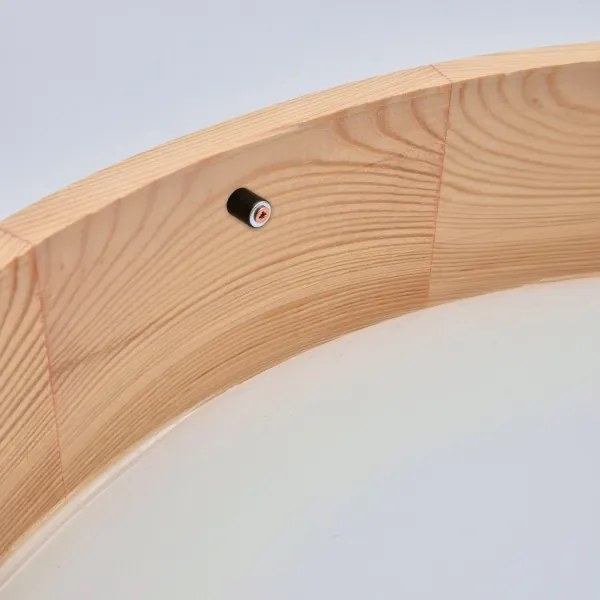 Lampada a soffitto NATURAL 3xE27/60W/230V Ø47 cm pino