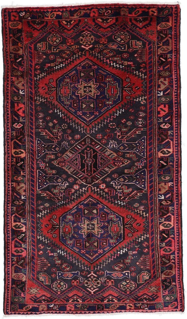 Hamedan Tappeto persiano 110 x 200 (Iran) Annodato A Mano