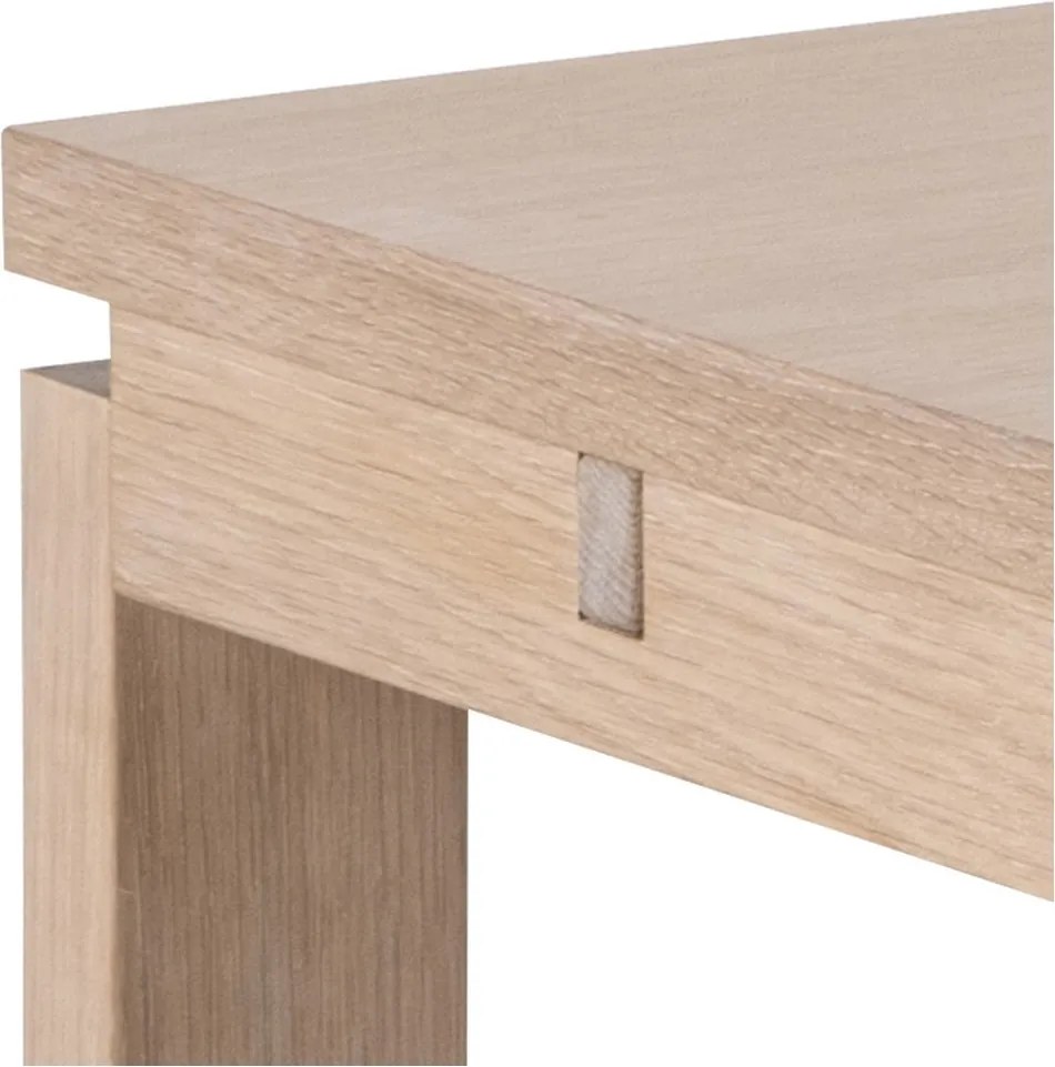 Tavolo da pranzo pieghevole con piano in rovere decorato 100x200 cm Linley - Actona