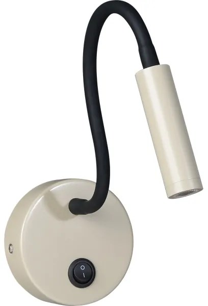 Brilagi - LED Lampada flessibile da muro MAYA LED/3W/230V 4000K beige