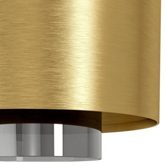 Eglo 390066 - Lampadario a sospensione con filo DUGLIA 1xE27/40W/230V oro