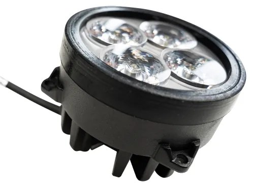 LED Faretto del trattore BLACK LED/20W/10-30V IP69 5700K arrotondato
