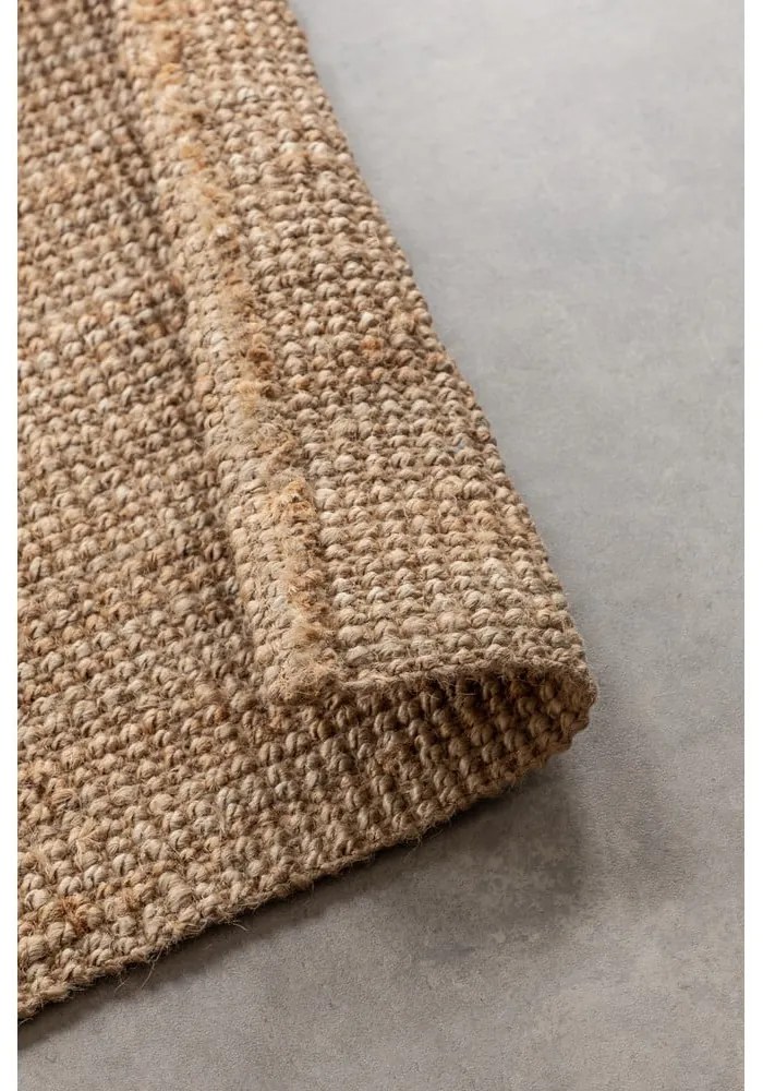 Tappeto di colore naturale in iuta 120x170 cm Bouclé – Hanse Home