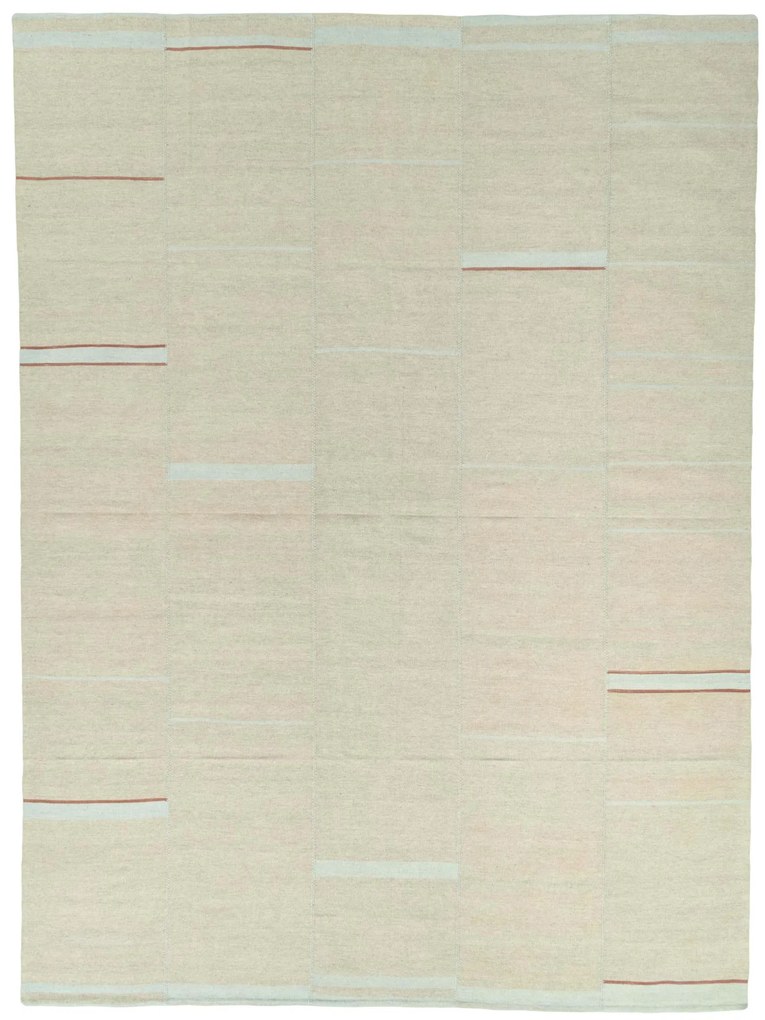 Kilim Tappeto persiano 270x370 Beige (Iran) Tessuto A Mano