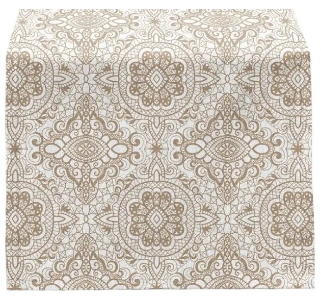 Runner 40x130 cm Beige Mandala – Mila Home