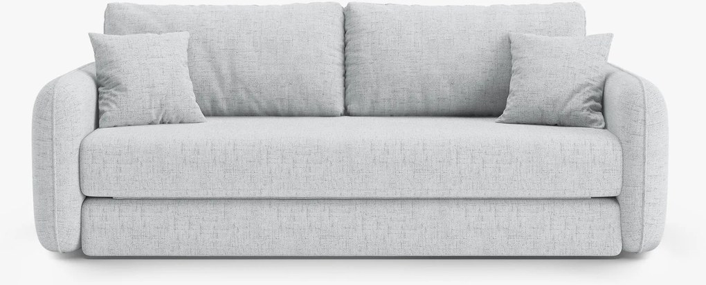 Divano letto Dormi 3 posti in tessuto strutturato – L225 cm