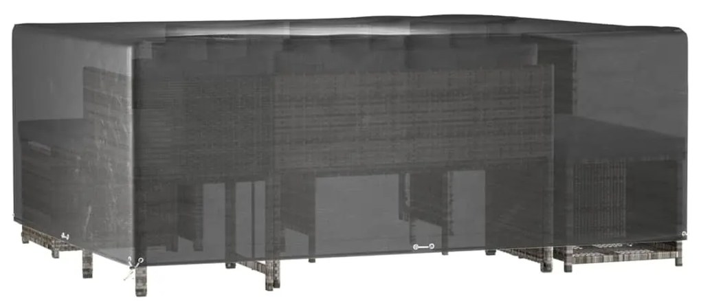 Copertura mobili giardino 16 occhielli 300x250x90 rettangolare