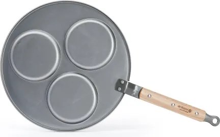 De Buyer 5712.03 - Padella per pancake MINERAL B BOIS 27 cm
