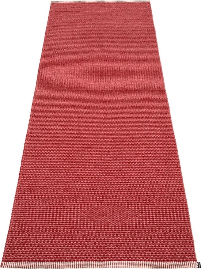 Passatoia da interno/esterno rossa 70x200 cm Mono Blush – Pappelina