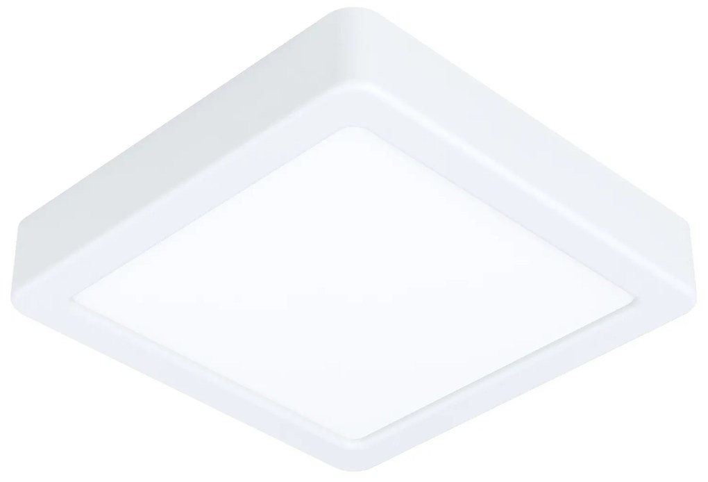 Plafoniera Moderna Fueva 5 In Acciaio Bianco Led Integrato 11W 4000K Ip20