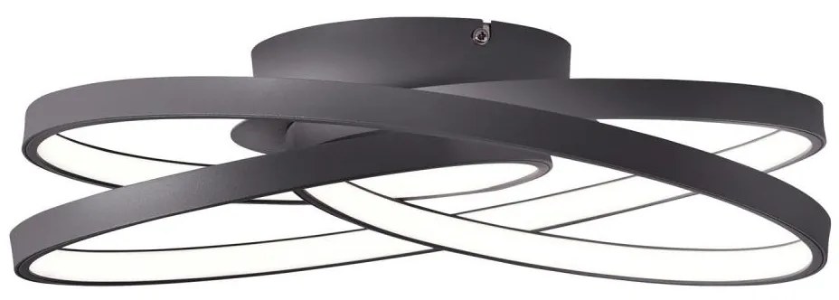 Brilliant - Plafoniera LED LABYRINTH LED/40W/230V diametro 39,5 cm nero