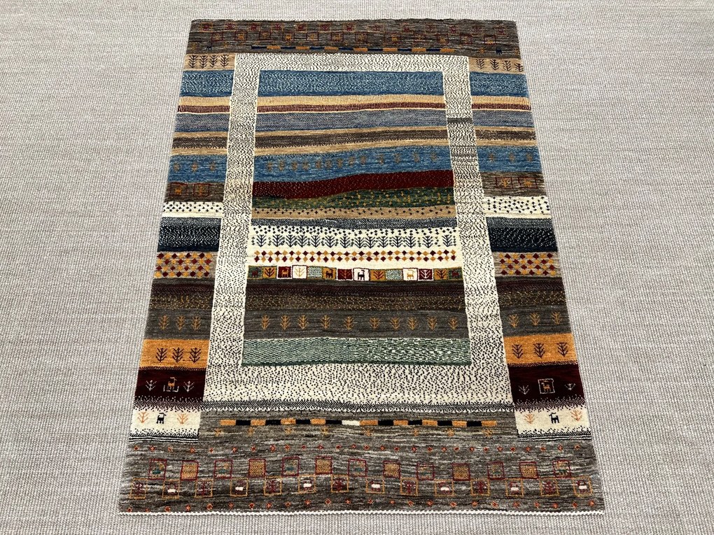 Gashguli Tappeto 170x120 Marrone (Iran) Annodato A Mano