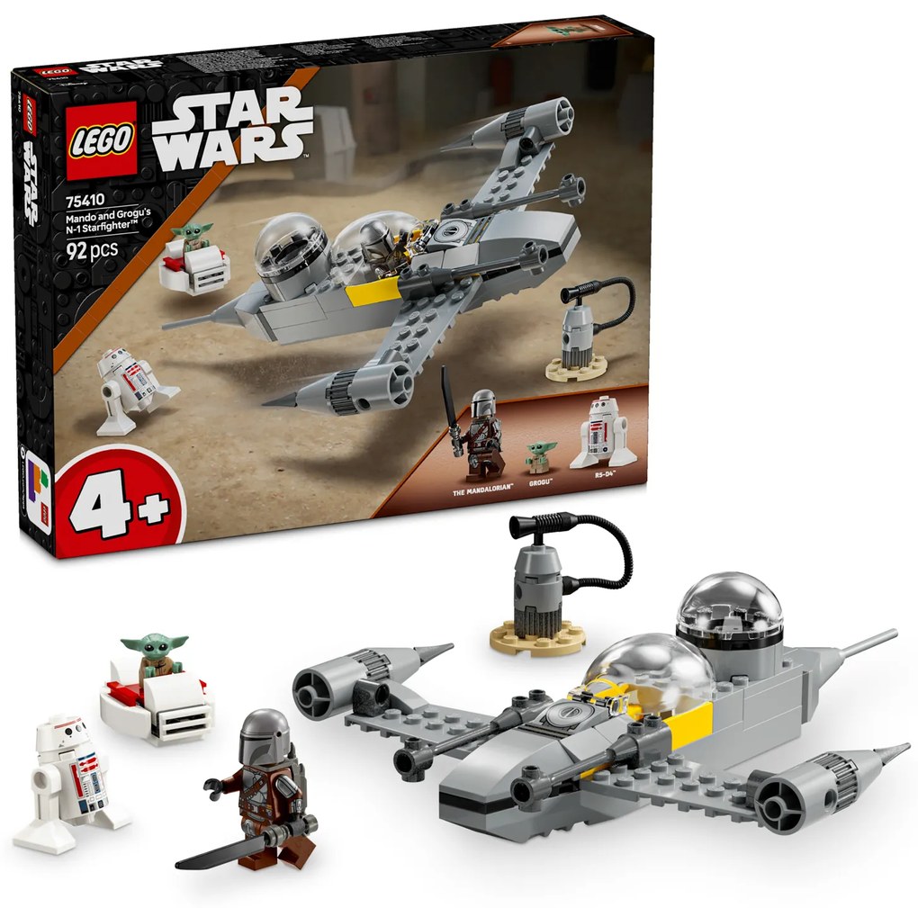 N1 Starfighter di Mando e Grogu Lego Star Wars