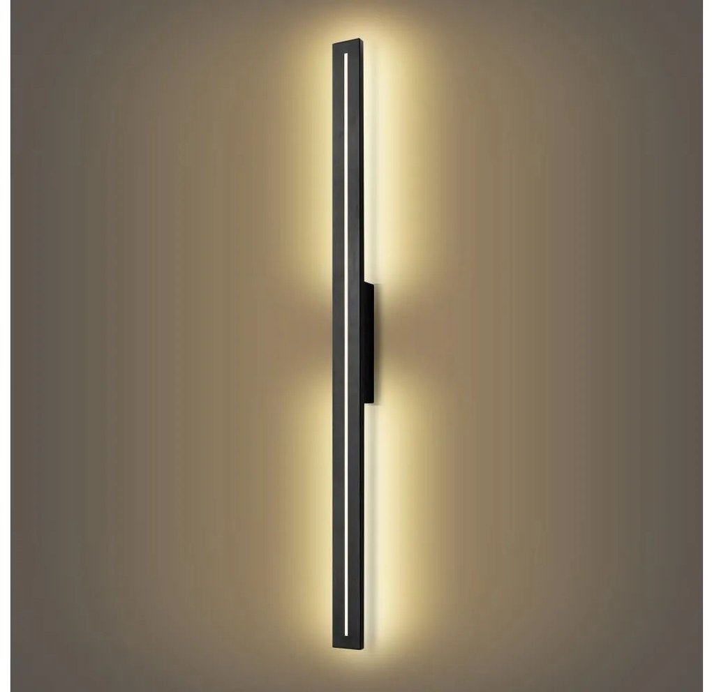 Brilagi - Applique da esterno LINEO LED/24W/230V 3000K IP65 nero