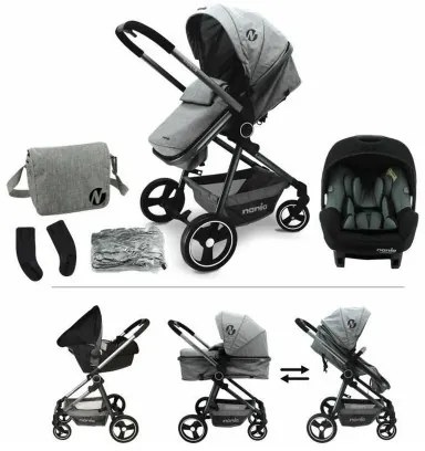 Passeggino per Bambini Nania Grigio