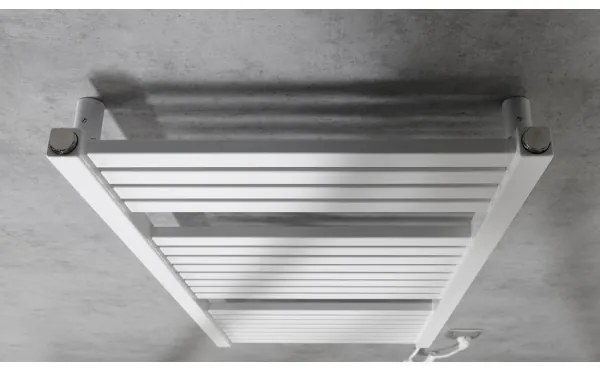 Aqualine - Radiatore elettrico da bagno TONDI-E 300W/230V 97 cm bianco