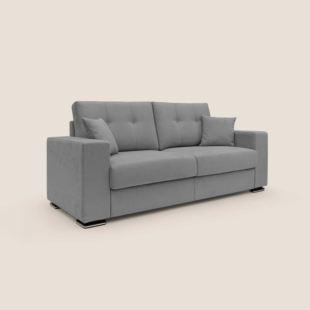 Giove divano in morbido tessuto impermeabile T02 grigio