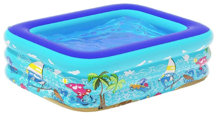 Piscina Gonfiabile per Bambini con Giochi d'Acqua per l'Estate