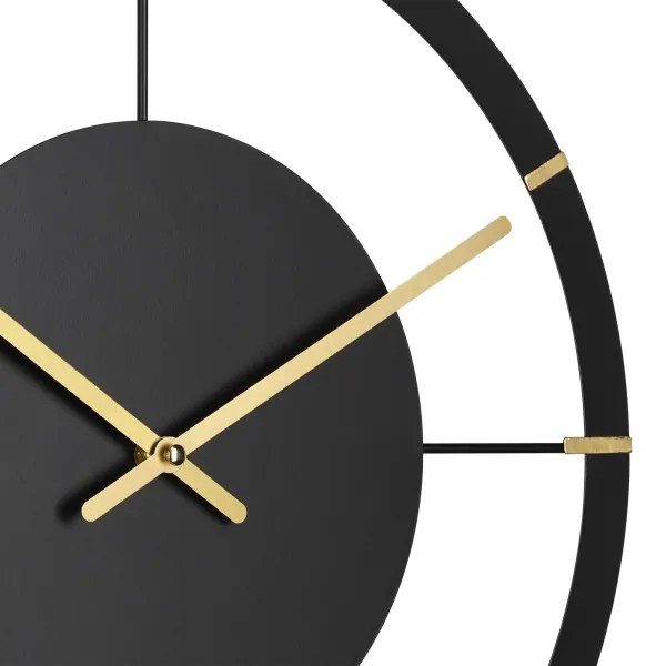 Eglo 425515 - Orologio da parete OKAZAKI 1xAA diametro 40 cm nero/oro