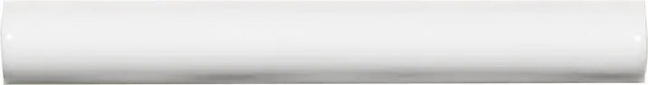 Modanatura in gres naturale Chic Neutro L 15 x L 2 cm, sp. 13 mm, bianco lucido