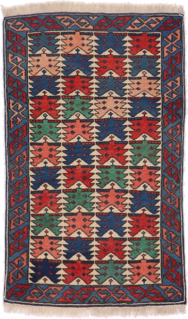 Kars Tappeto persiano 130x80 (Iran) Annodato A Mano