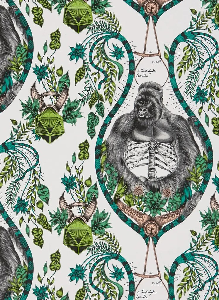Clarke & Clarke Carta da parati Silverback - Nude