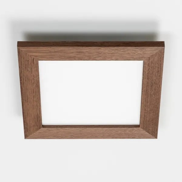 Brilagi - Luce LED dimmerabile SLIMFRAME WOOD LED/25W/230V 34x34 cm + +TC