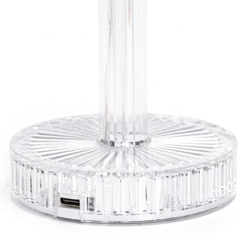 Aigostar- Lampada ricaricabile dimmerabile LED/1W/5V 2700/4000/6500K 1800mAh 26 cm