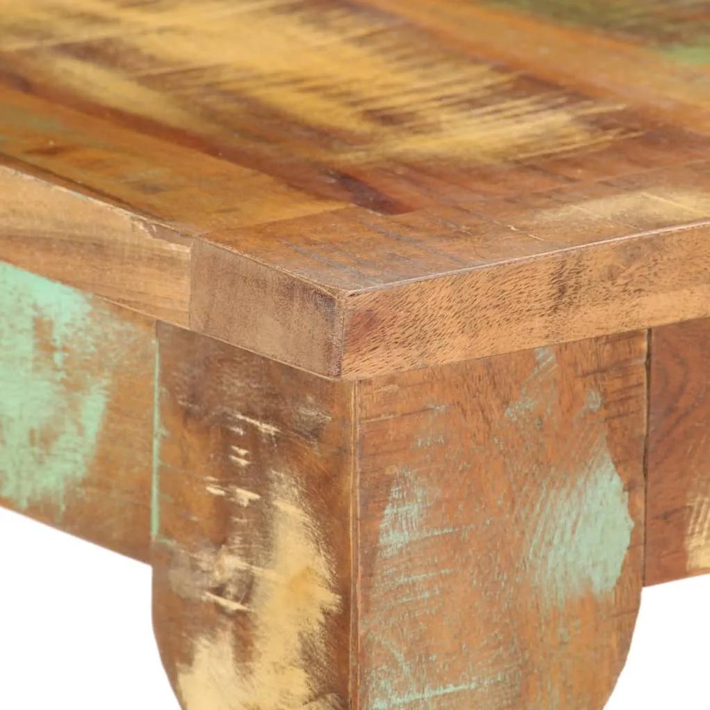Tavolo consolle 110x40x76 cm in legno massello di recupero