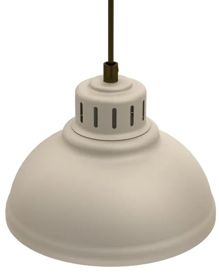 Lampadario a sospensione con filo SVEN 5xE27/15W/230V beige