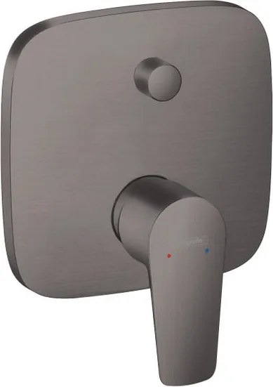 Rubinetto monocomando vasca ad incasso hansgrohe Talis E cromo nero spazzolato