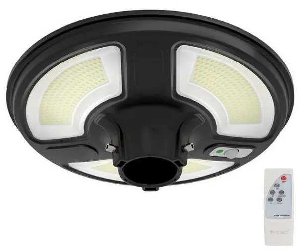 Lampada solare LED da esterno 10W 3,2V IP65 4000K con sensore e telecomando