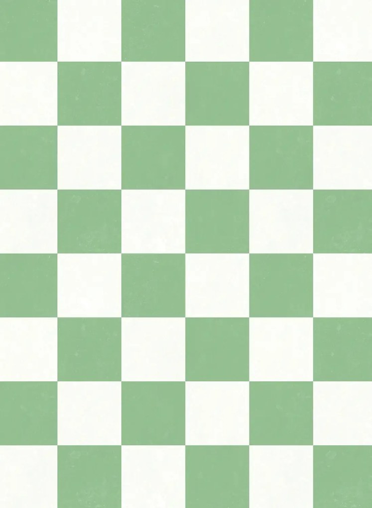 Rebel Walls Wandbild Chess - Green